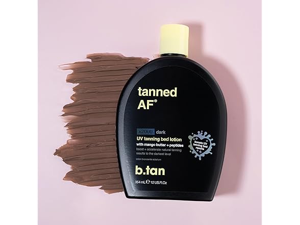 b.tan UV Tanning Bed Lotion
