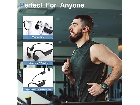RXVNPXI Underwater Bone Conducting Headphones