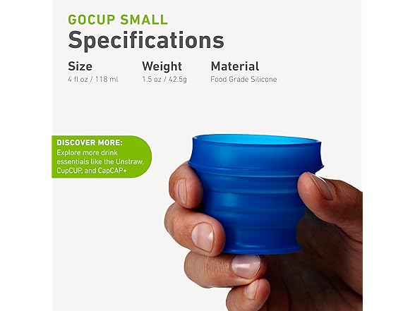 humangear GoCup, Small, Green