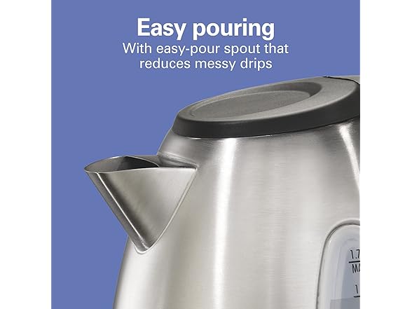 Hamilton Beach Electric Tea Kettle SS