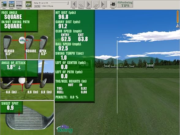 P3ProSwing Pro Package for Clubs