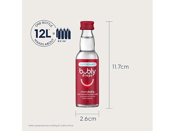 sodastream | Bubly Fruit Drops 8 Fl Oz