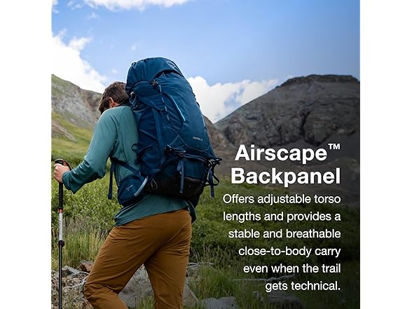 Osprey Kestrel 38L Men's Backpacking Backpack