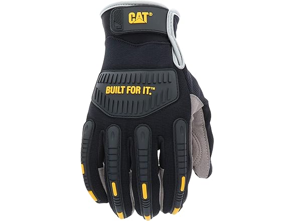 CAT High Impact Gloves  Black, Large