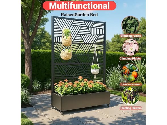 72 x 47 Outdoor Metal Privacy Screen - Gallery 2