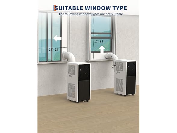 Vossfamu 14000 BTU Portable Air Conditioner