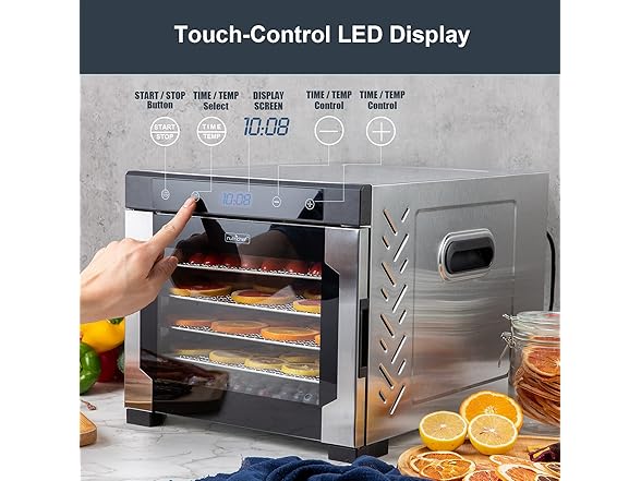 NutriChef Electric Countertop Food Dehyd