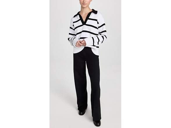 SPANX The Perfect Pant Wide Leg Black Pants