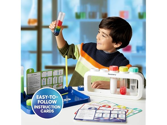 Discovery Sensory Science Test Tube Chemistry Lab