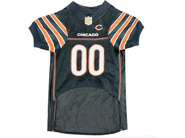 Pets First NFL Chicago Bears Dog Jersey, XXL