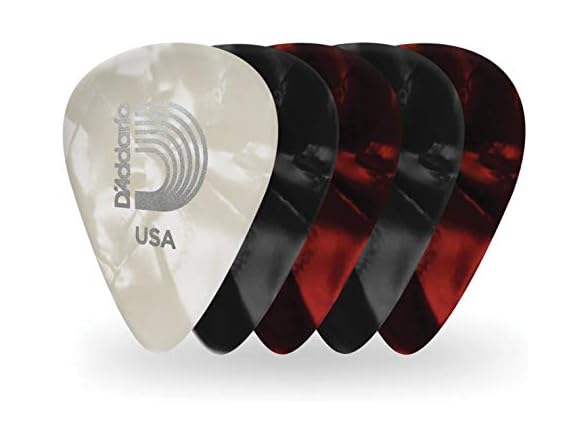 (25 PACK) D'Addario Celluloid Guitar Picks