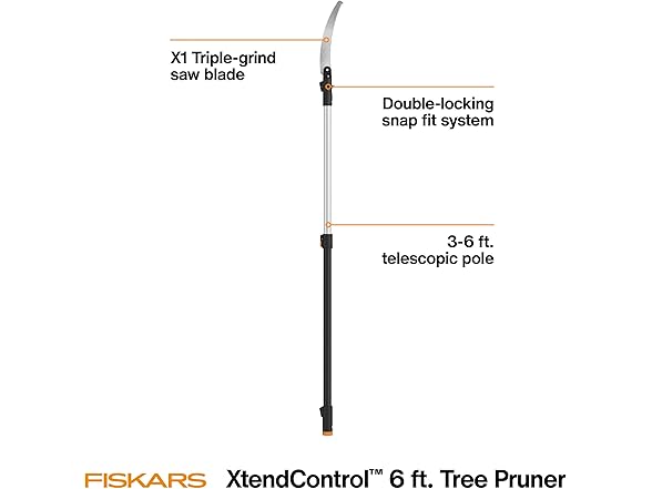 Fiskars Tree Pruner 6ft Extendable