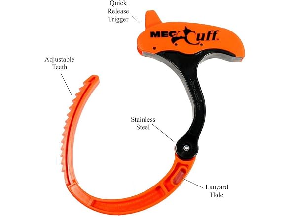 MEGA Cuff made from high impact ABS and