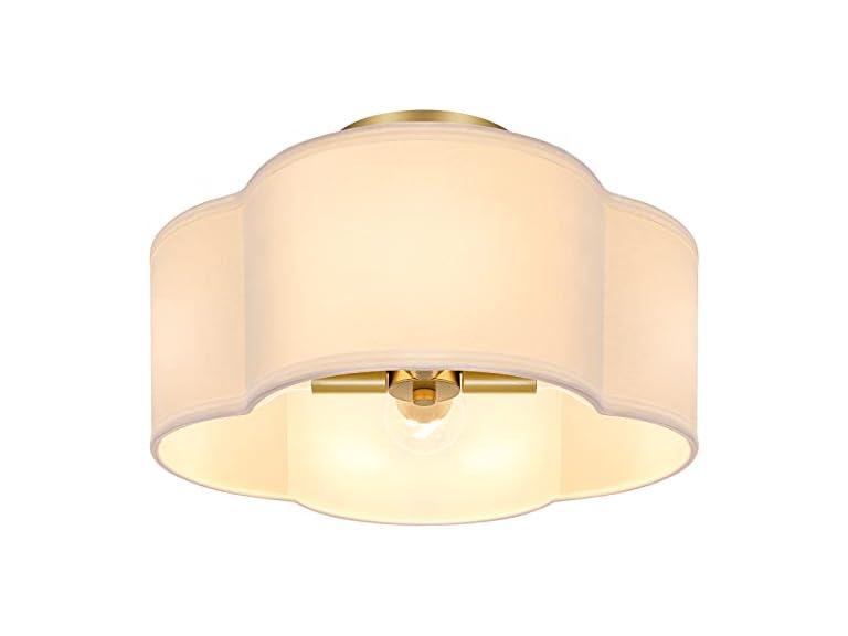 BesLowe KN0001 4-Light Ceiling Light Gold