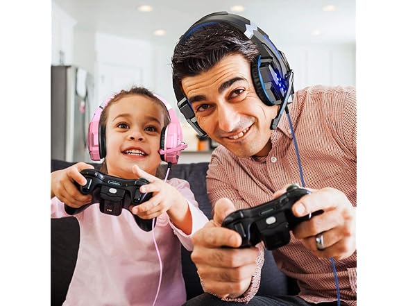 BENGOO G9000 Stereo Gaming Headset, Blue