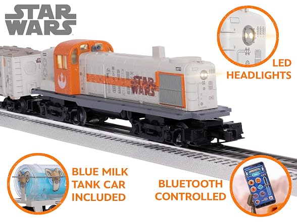 Lionel Disney Star Wars Rebel Electric O Gauge Train Set