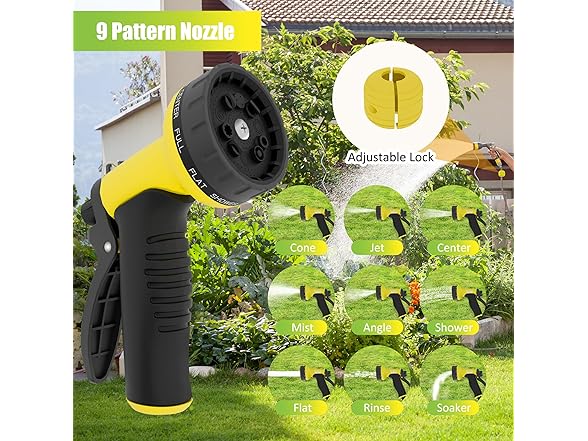 Aokia Retractable Garden Hose Reel, 100 ft
