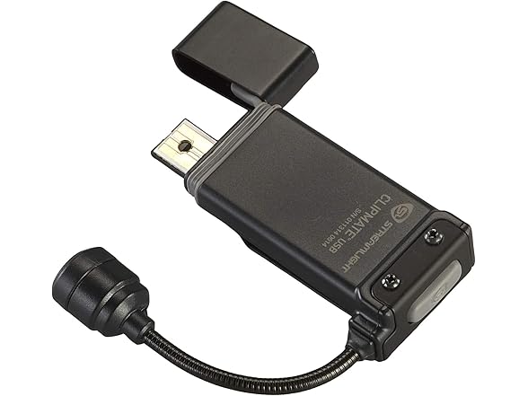 StreamLight ClipMate USB Rechargeable Clip-On Light