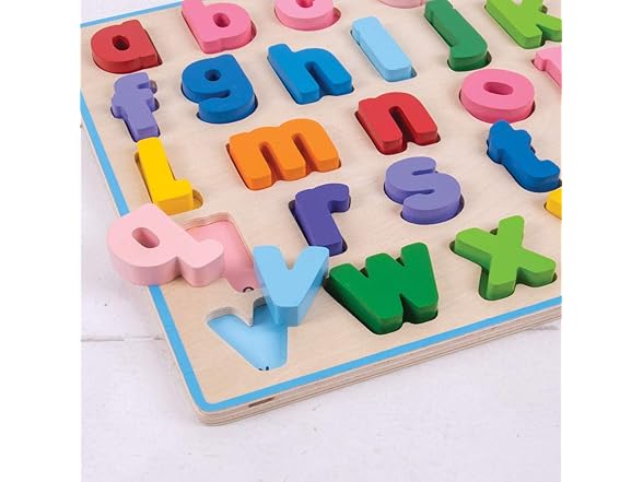 Bigjigs Toys Chunky Alphabet Puzzle (Lowercase)