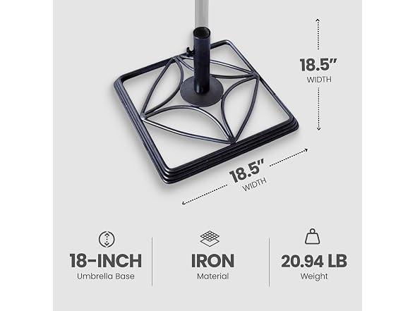 Four Seasons Courtyard Umbrella Base