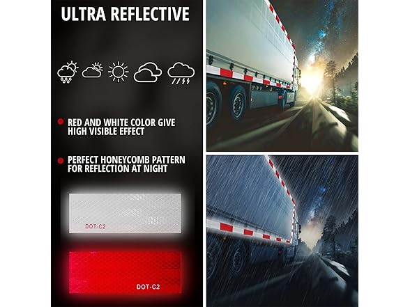 Reflective Safety Tape 2 x 200FT