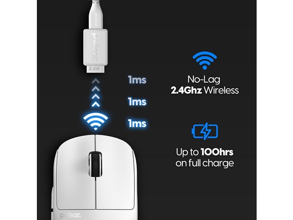 Pulsar X2H Mini Size 1 Wireless Gaming Mouse
