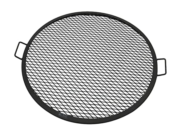 Sunnydaze X-Marks Outdoor Fire Pit Grill Grate for Cooking 30"