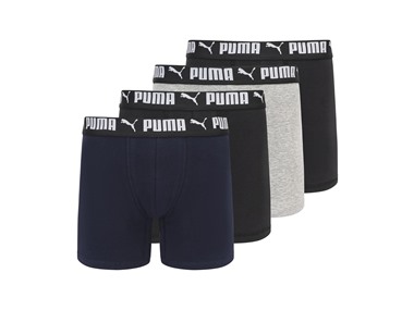 $16.99, Was $38, 55% Off! PUMA Men's 4-Pack Cotton Stretch Boxer Briefs dealfomo