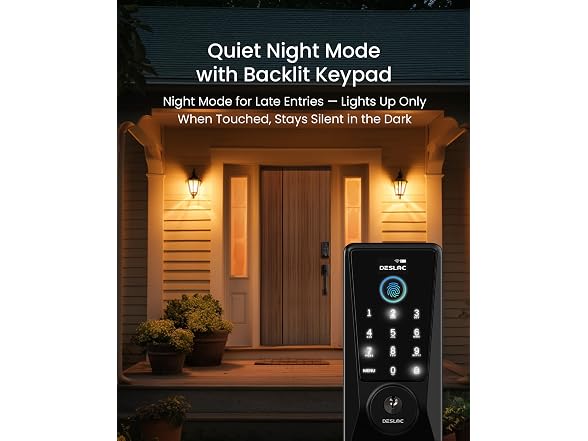 DESLOC D110 Built-in Wi-Fi Smart Lock