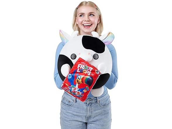 Snackles 14" Froot Loops Cow