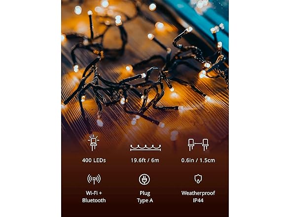 Twinkly Cluster – App-Controlled LED Christmas Lights