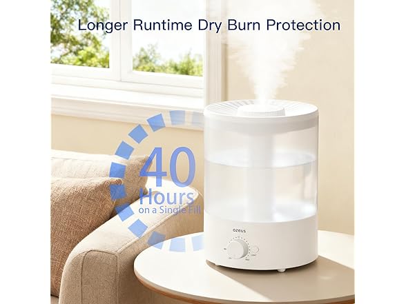 AZEUS 3.5L Cool Mist Ultrasonic Humidifier
