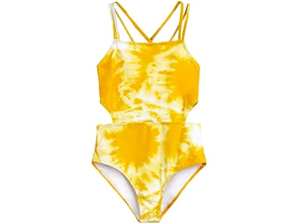 Kanu Surf Girls Beach Girl Sport Cut-out Swimsuit