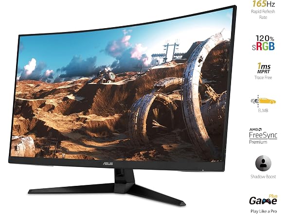ASUS TUF Gaming 32” FHD Curved Gaming Monito