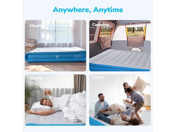 Valwix Twin Air Mattress with Built-in Pump
