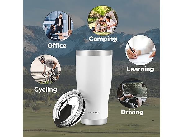 HAUSHOF 30 oz Tumbler, Vacuum Insulated