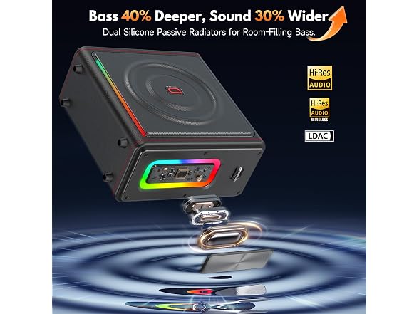 PPMIC Karaoke Machine 300W PA System - Gallery 5
