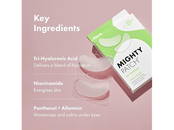 HERO COSMETICS Mighty Patch™ for Tired Eyes Patches