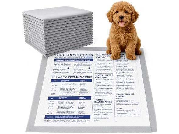 Suptinwear Dog Pee Pads 22" x 22"