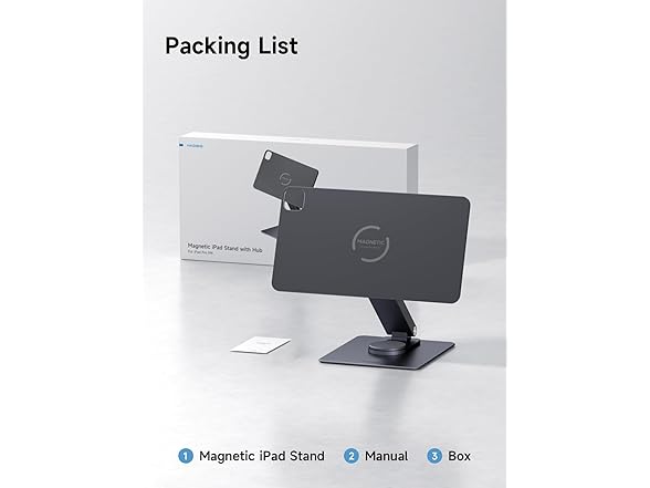 Hagibis Magnetic iPad Stand