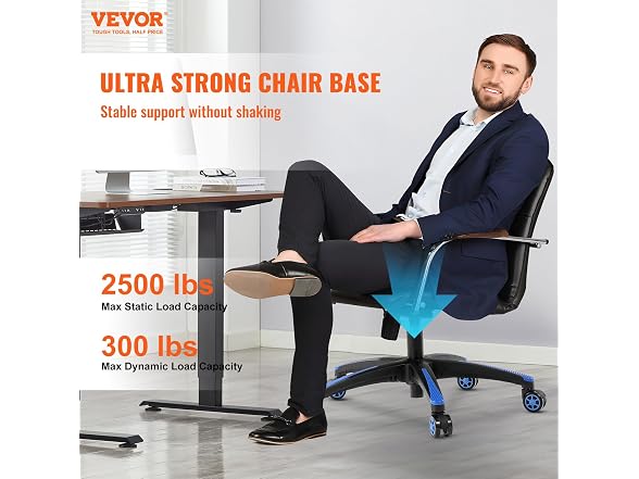 VEVOR Chair Base Replacement, 28"