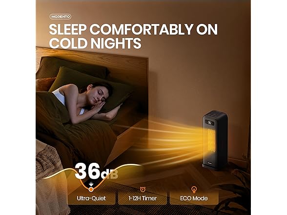 MORENTO Smart Space Heater for Home