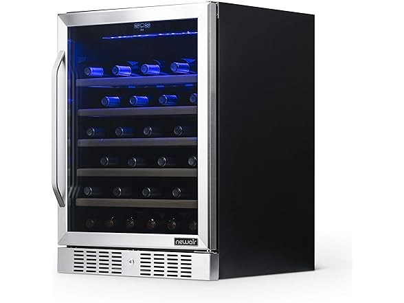 Newair Built-In Wine Fridge - 52 Bottles