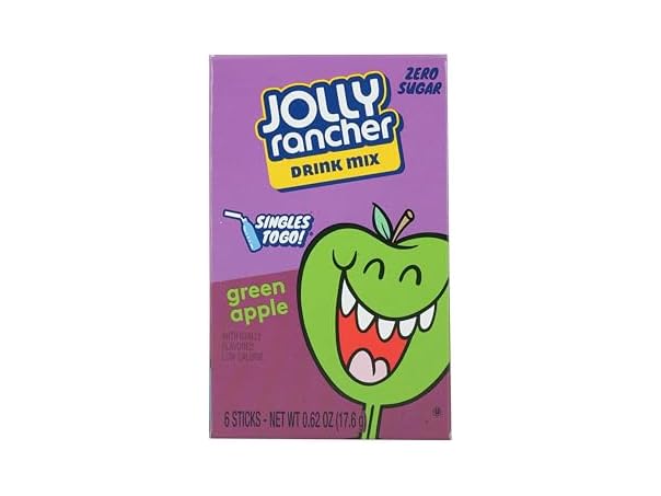 $6.91, Was $12.56, 44% Off! Jolly Rancher Sugar Free Green Apple dealfomo