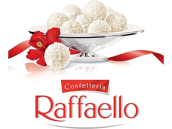 Ferrero Raffaello, Almond Coconut Candy, 5.3 oz