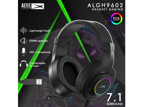 Altec Lansing 7.1 Wired RGB Gaming Headset