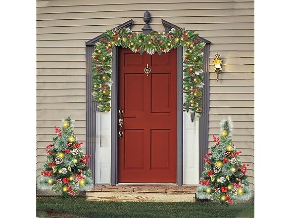 Generic 2PK-Outdoor Christmas Planter