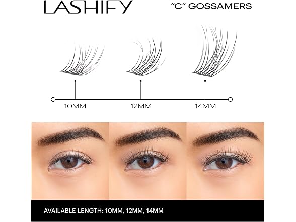 Lashify Curl 12mm Gossamer DIY