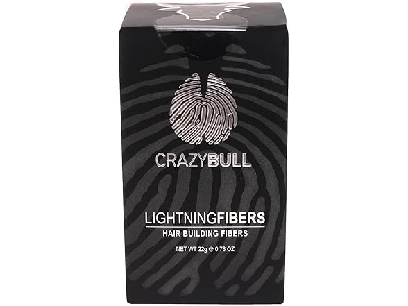 Crazy Bull Hair Lightning Hair Building Fibers 0.77 oz