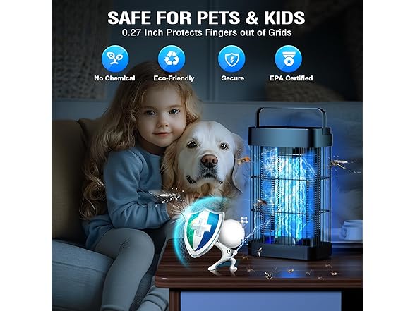 CACULE 4200V Electric Fly Zapper